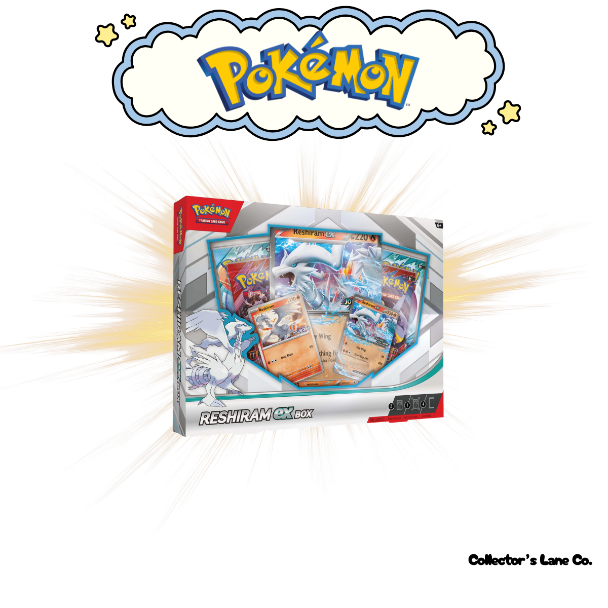 Pokemon Trading Card Game: Reshiram ex Box Pack