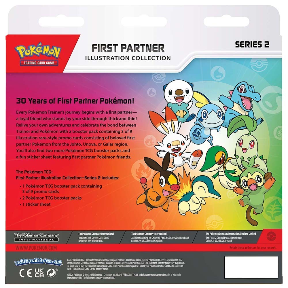 Pokemon First Partner Illustration Collection Series 2